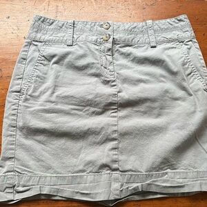 Ann Taylor LOFT women’s gray short skirt sz 2